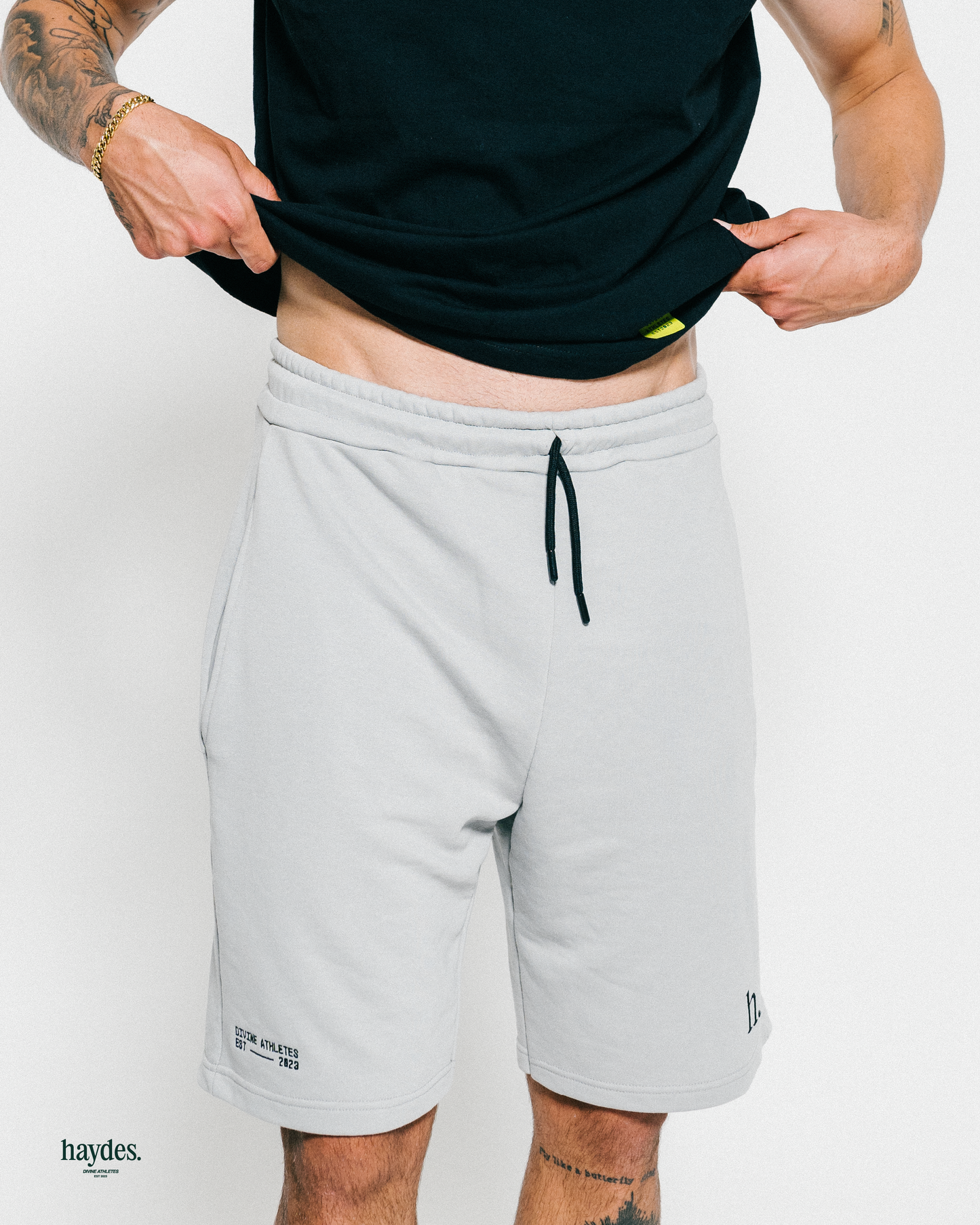 Haydes DivineFit Shorts – Stone Grey