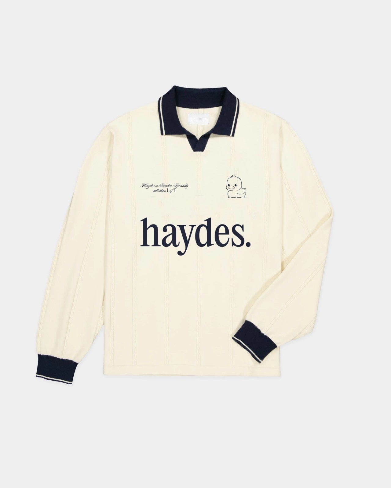 Haydes x Frankie Open Collar Long Sleeve