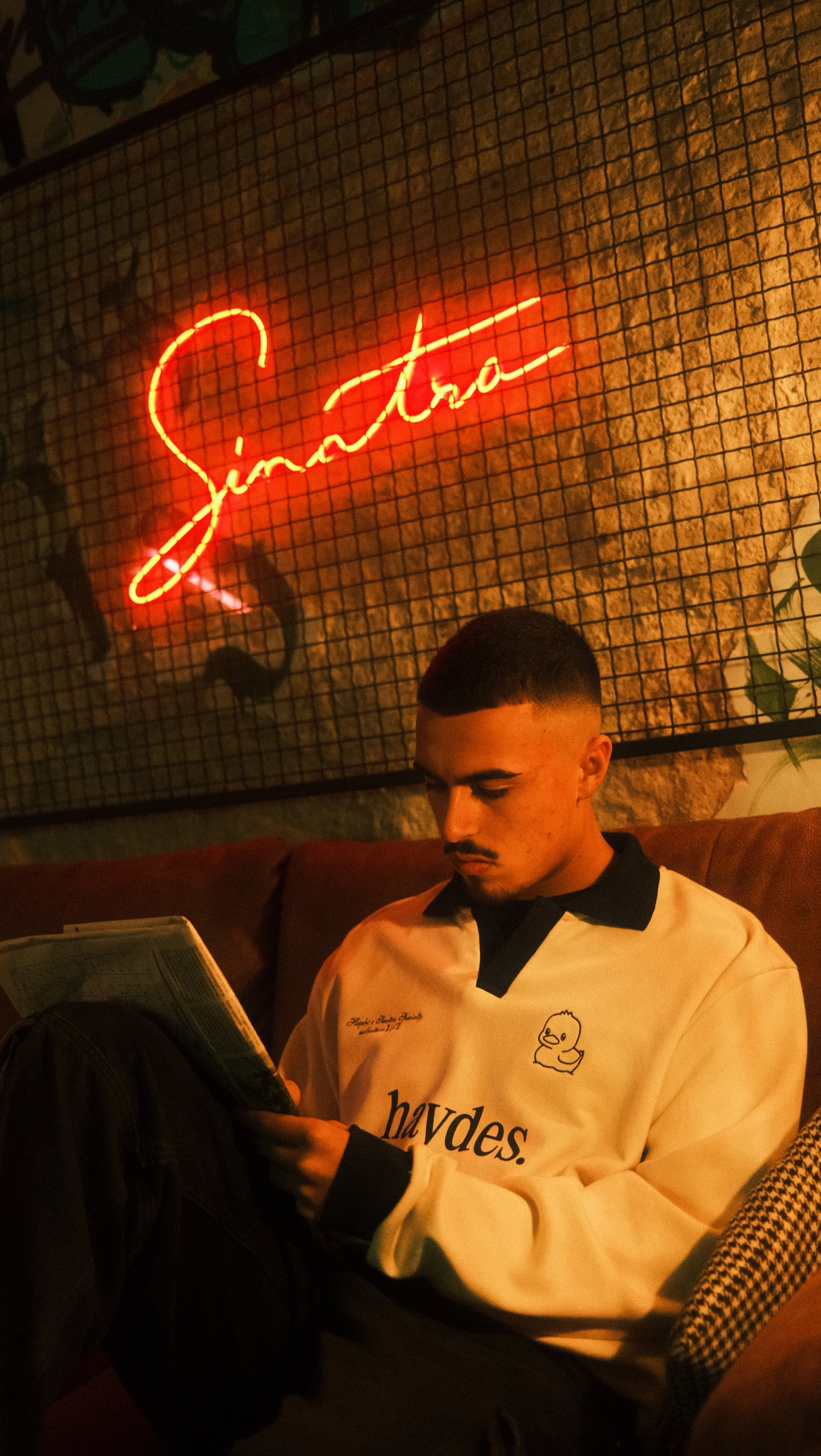 Haydes x Frankie Open Collar Long Sleeve