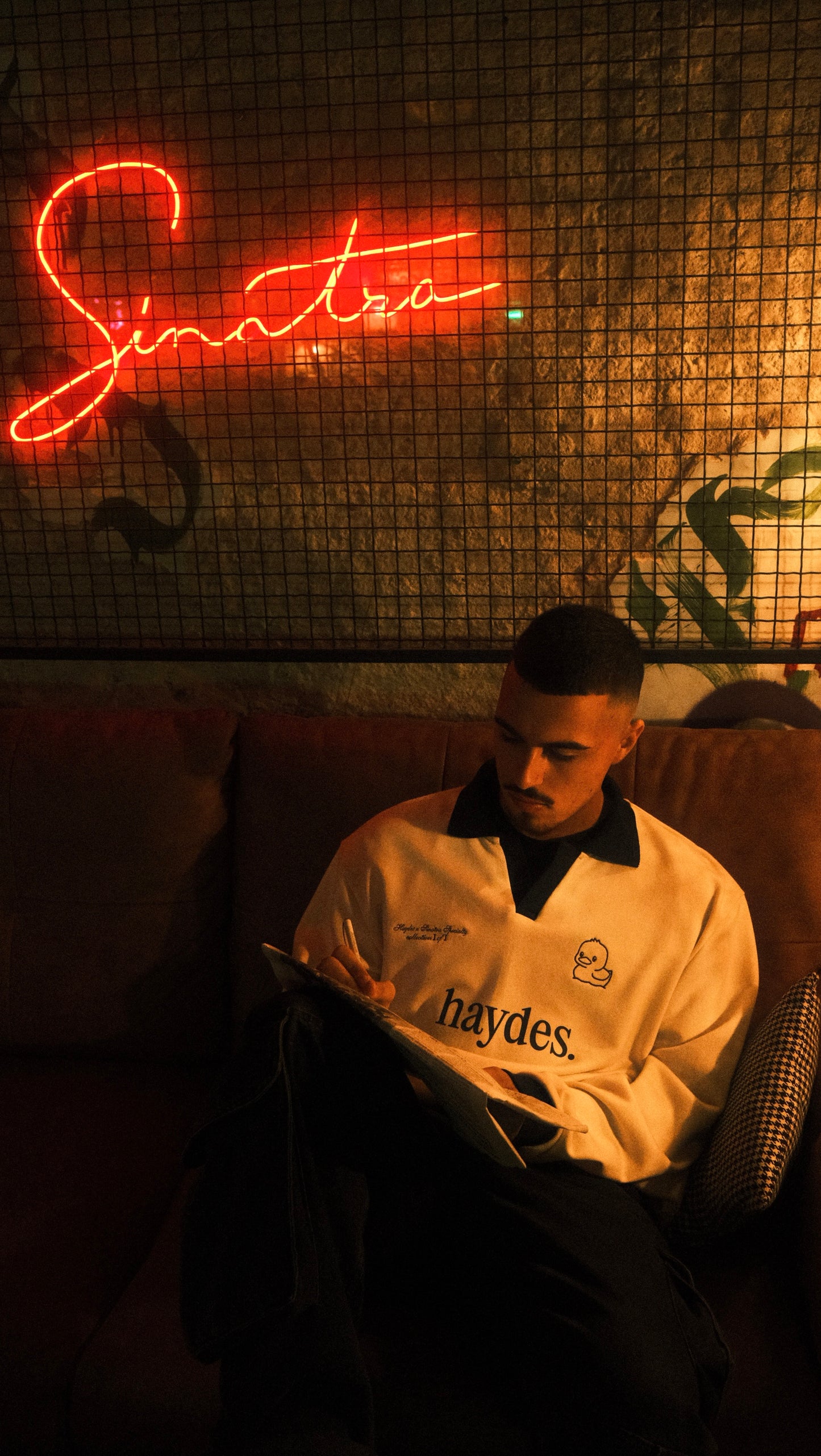 Haydes x Frankie Open Collar Long Sleeve
