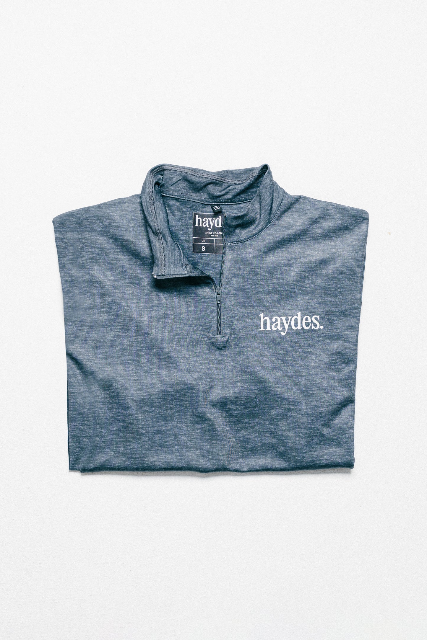 Haydes Zip Training Top – Charcoal Grey